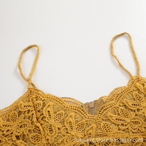 Knitted Solid Zippered Vest Tank Crop Top